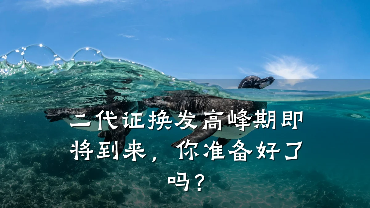 二代证换发高峰期即将到来,你准备好了吗?