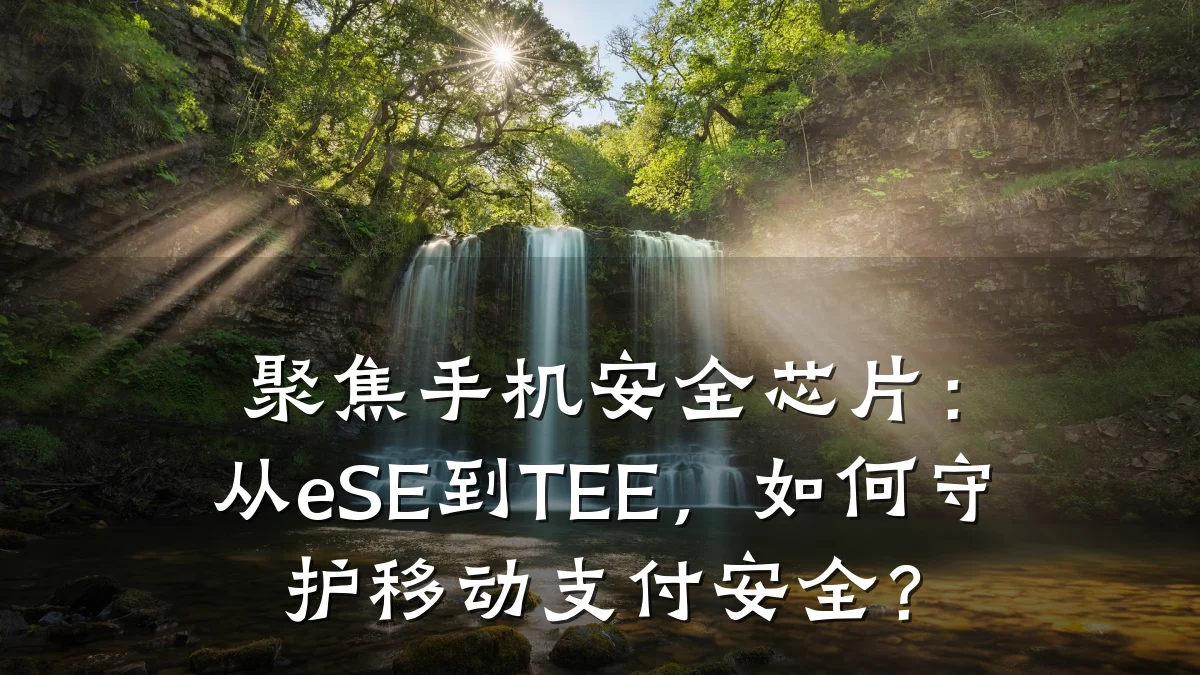 聚焦手机安全芯片:从eSE到TEE,如何守护移动支付安全?