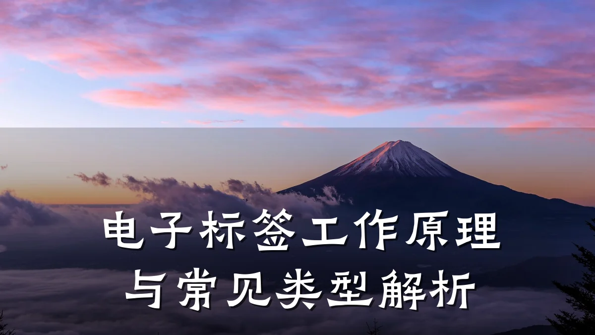 电子标签工作原理与常见类型解析