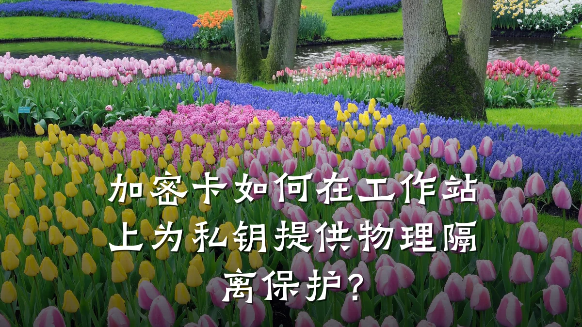 加密卡如何在工作站上为私钥提供物理隔离保护?