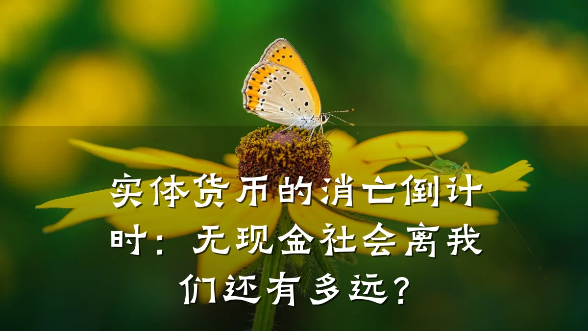 实体货币的消亡倒计时：无现金社会离我们还有多远？