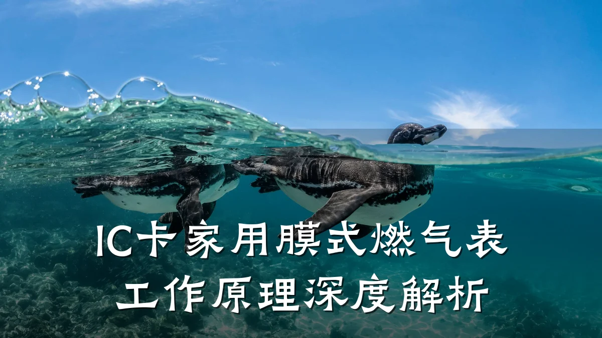 IC卡家用膜式燃气表工作原理深度解析