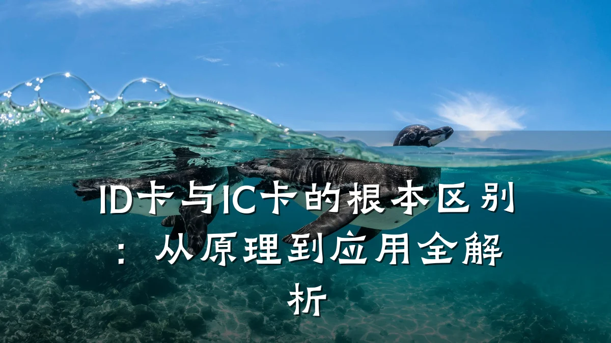 ID卡与IC卡的根本区别:从原理到应用全解析