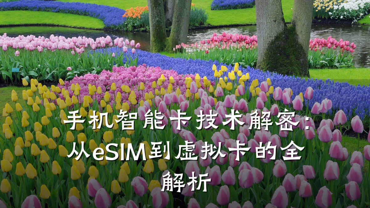 手机智能卡技术解密:从eSIM到虚拟卡的全解析