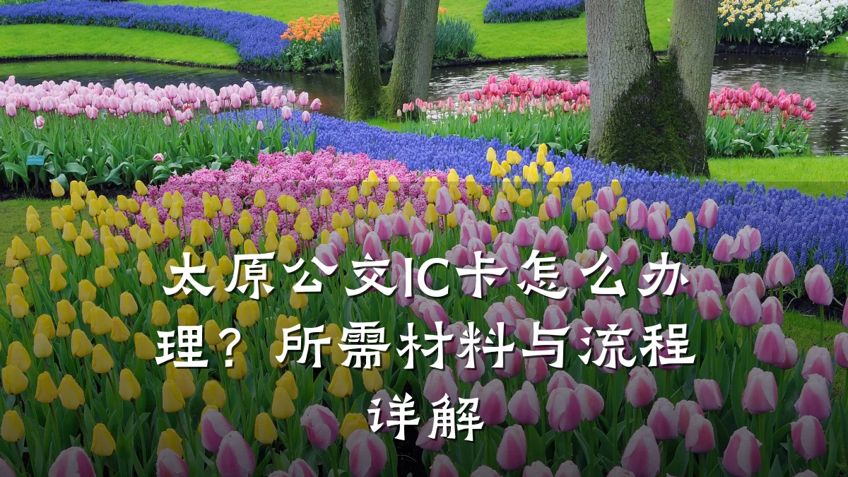 太原公交IC卡怎么办理?所需材料与流程详解